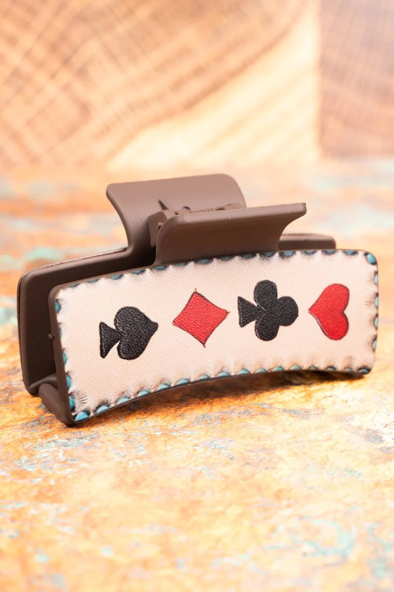 Tipi Ante Up Poker Claw Clip
