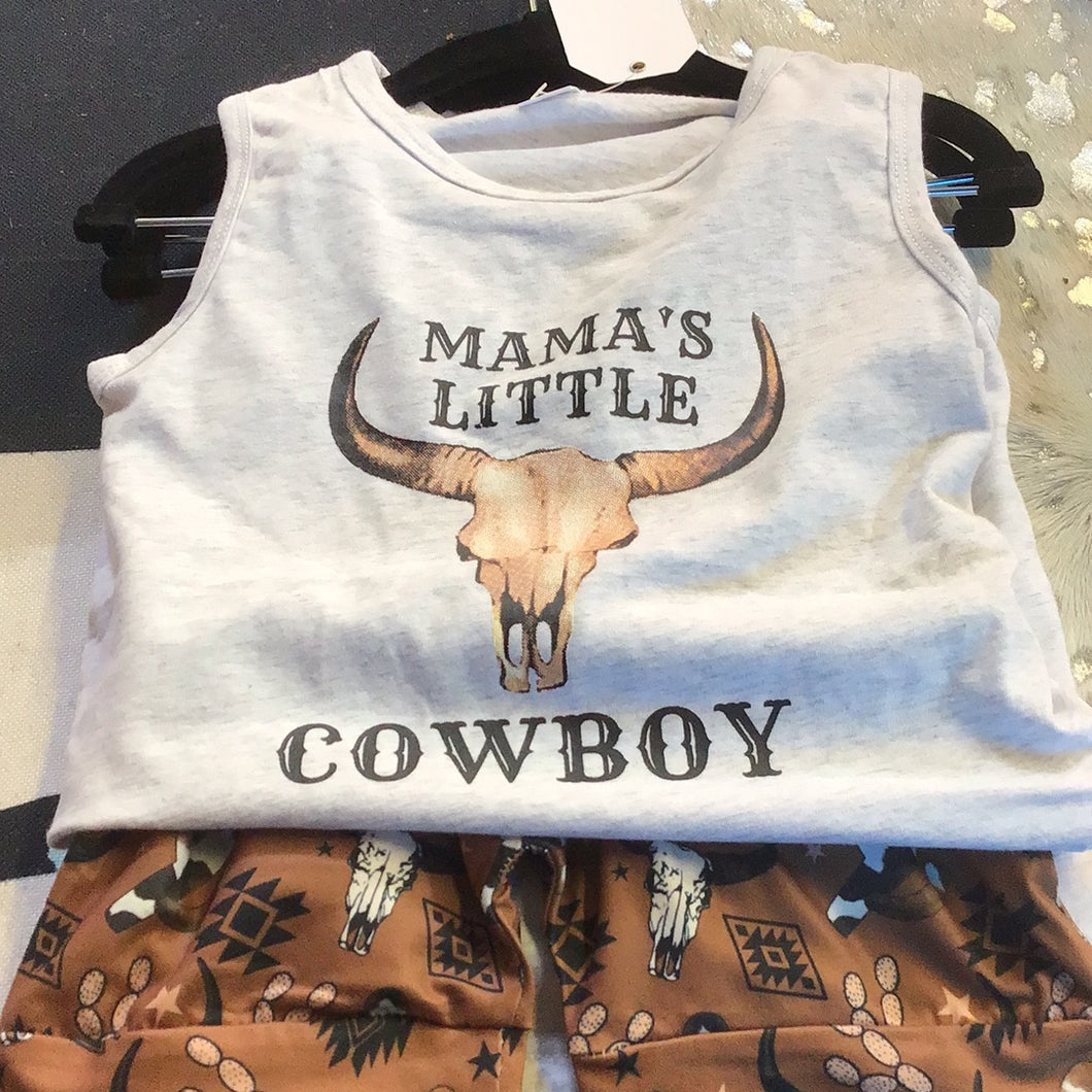 Mama’s Little Cowboy Boys Outfit
