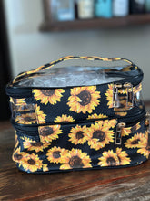 Load image into Gallery viewer, Sunflower Make Up Case
