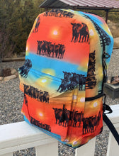 Load image into Gallery viewer, Sunset Herd  Backpack
