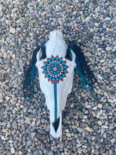 Load image into Gallery viewer, Southwestern Painted Horse Skull
