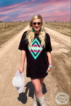 Load image into Gallery viewer, Turquoise Sands Boyfriend T-Shirt Dress
